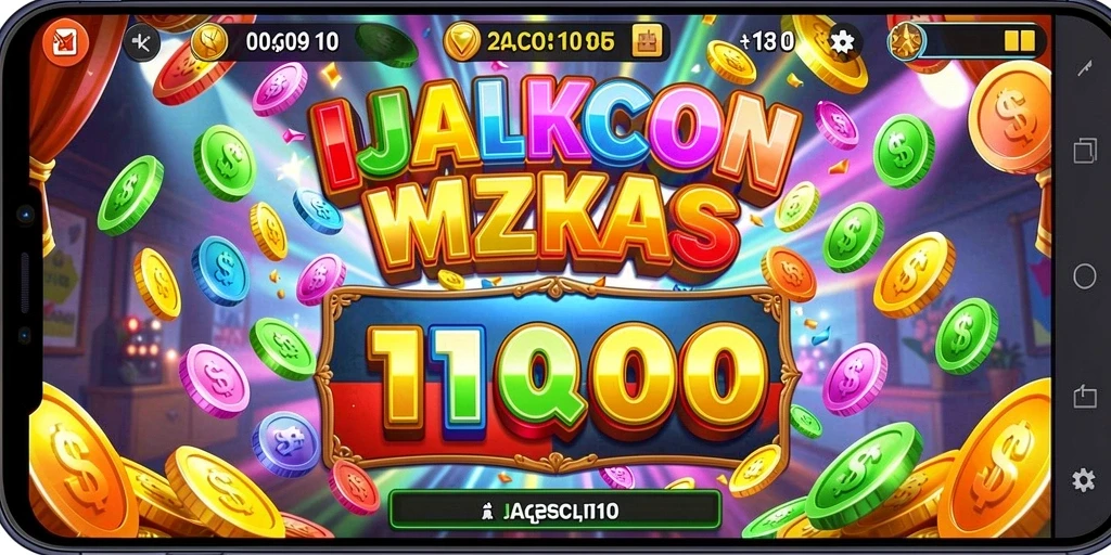 Tampilan utama game dengan karakter yang siap berpetualang.