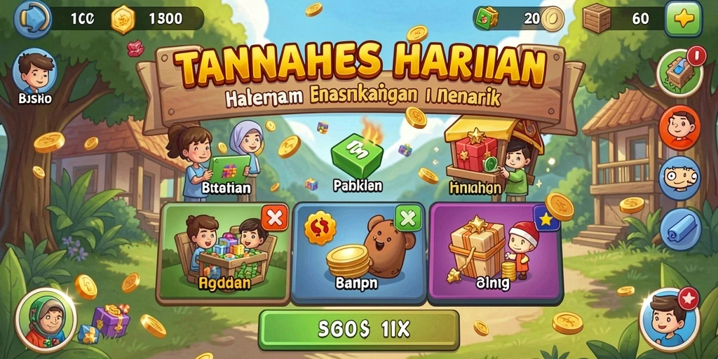 Tampilan antarmuka yang menarik dan mudah digunakan.