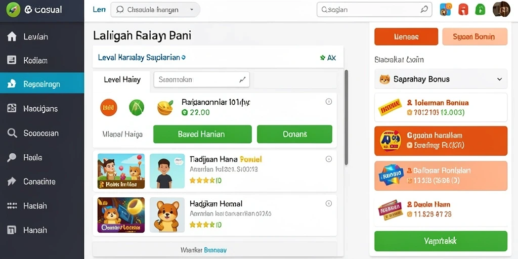 Tampilan antarmuka yang menarik dan mudah digunakan.