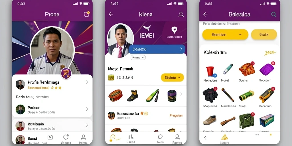 Tampilan antarmuka yang menarik dan user-friendly.