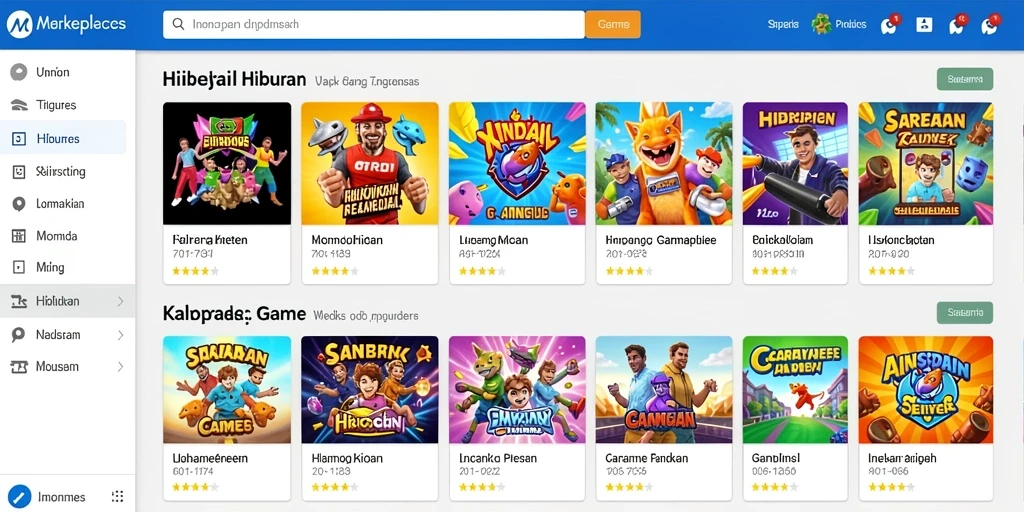 Screenshot 1 menunjukkan tampilan awal game IDX66.