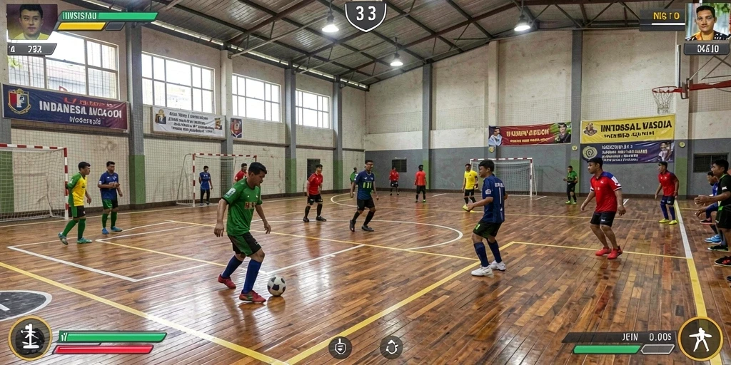 Tangkapan layar pertarungan epik dalam JAWARA79.