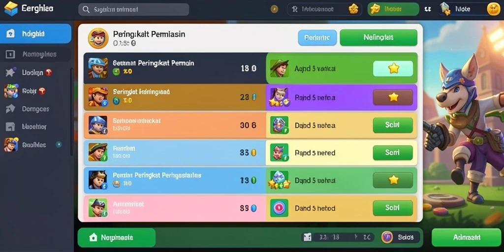 Tampilan antarmuka yang menarik dan mudah digunakan.