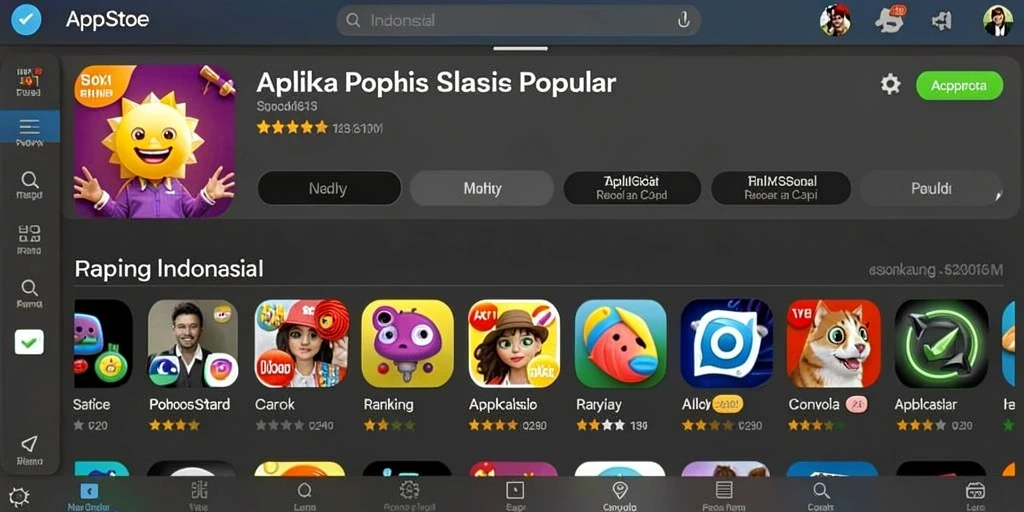 Screenshot menampilkan misi utama dengan grafik menarik.