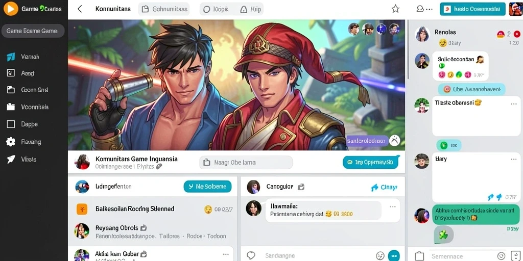 Tampilan antarmuka yang menarik dan mudah dinavigasi.
