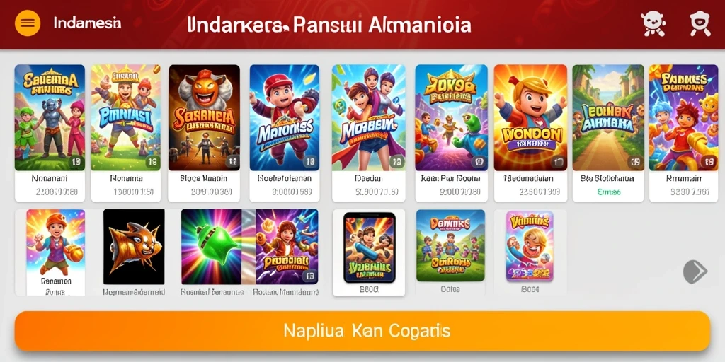 Tampilan antarmuka yang menarik dan modern.