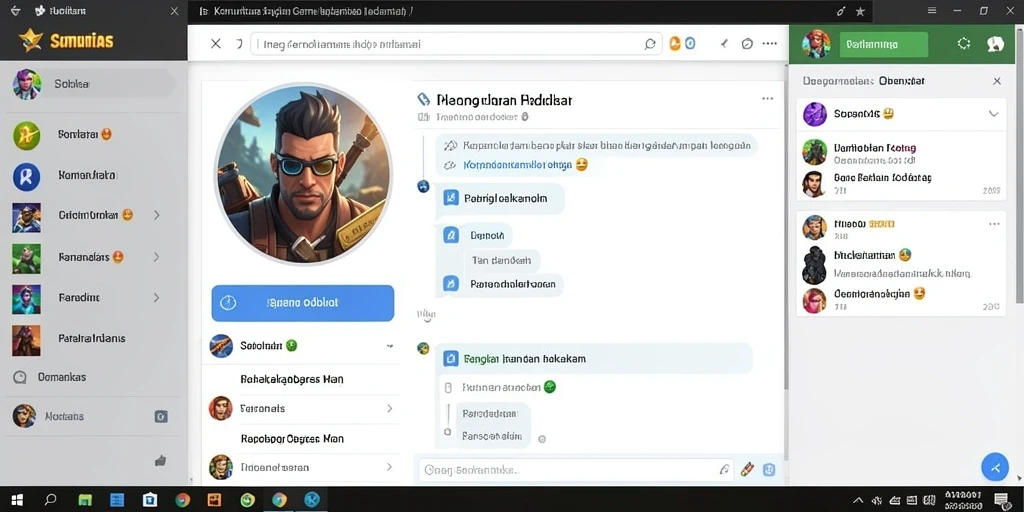 Tampilan antarmuka yang ramah pengguna dan menarik.