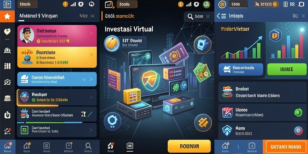 Tampilan awal aplikasi yang menarik dan intuitif.