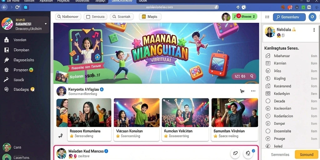 Tampilan antarmuka yang ramah pengguna.