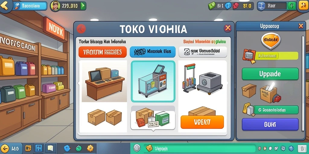 Tampilan antarmuka yang sederhana dan menarik.