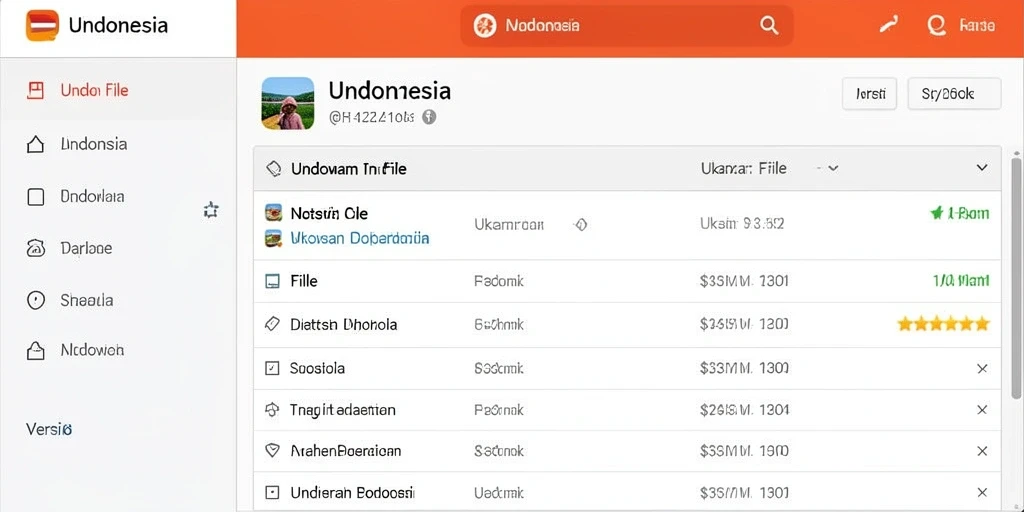 Tampilan antarmuka yang sederhana dan mudah dipahami.