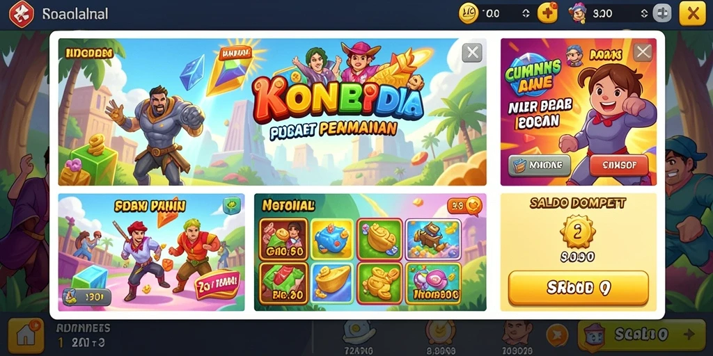 Tangkapan layar pertama menampilkan level awal dengan rintangan menarik.