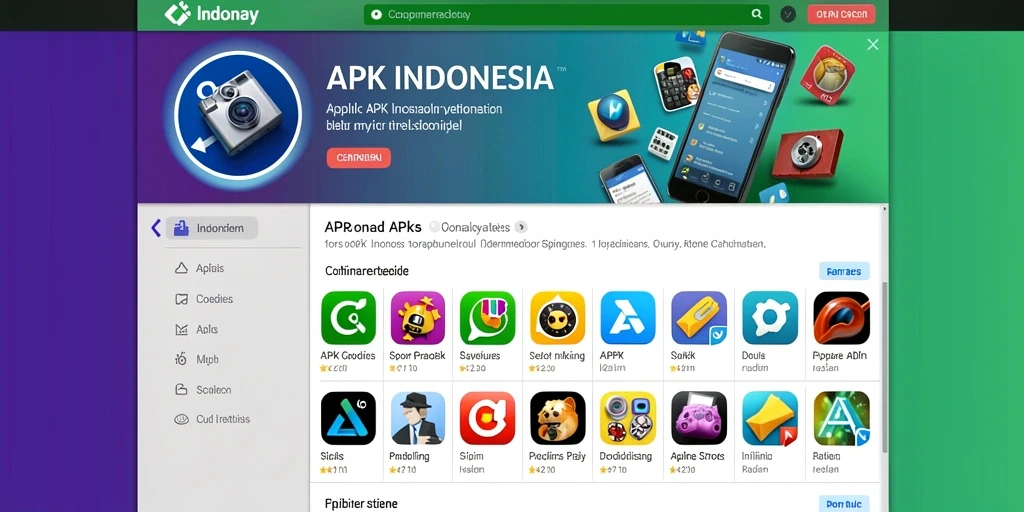 Tampilan awal yang menarik dan penuh warna.