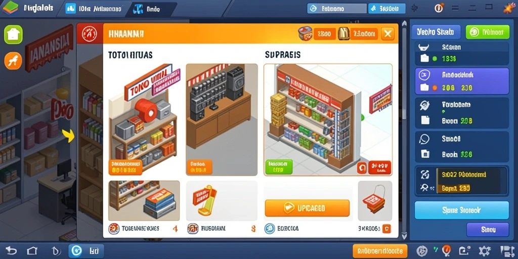 Tampilan pertama game dengan grafis yang memukau.
