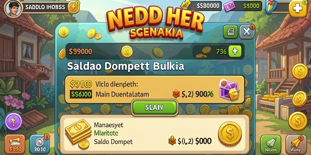 Tampilan karakter utama saat memulai petualangan.